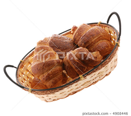 Croissant in basket Croissant in basket 4908446