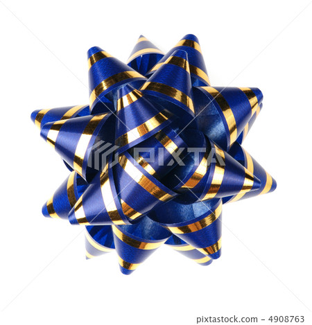 Decorative ornament from tapes - blue Decorative ornament from tapes - blue 4908763