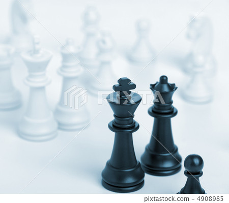 Chess king and queen Chess king and queen 4908985