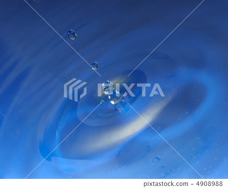 Drop falling in water Drop falling in water 4908988