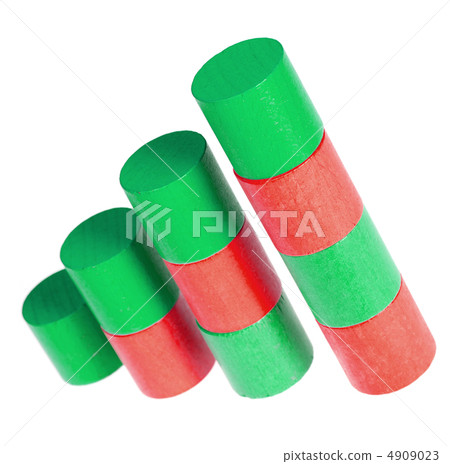 Wooden colour cylinders Wooden colour cylinders 4909023