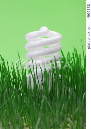 Energy saving compact fluorescent lightbulb Energy saving compact fluorescent lightbulb 4909188