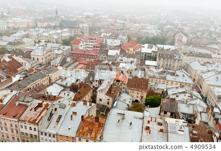 City - the top view City - the top view 4909534
