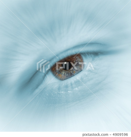 Eye background blue Eye background blue 4909596