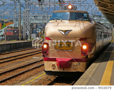 Itoigawa車站489系統非凡表達Gakka 4910079