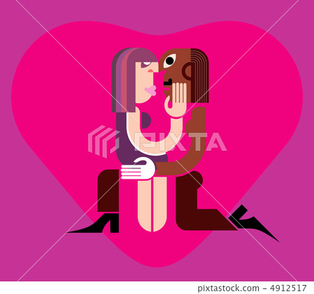 Love - vector illustration - Stock Illustration [4912517] - PIXTA