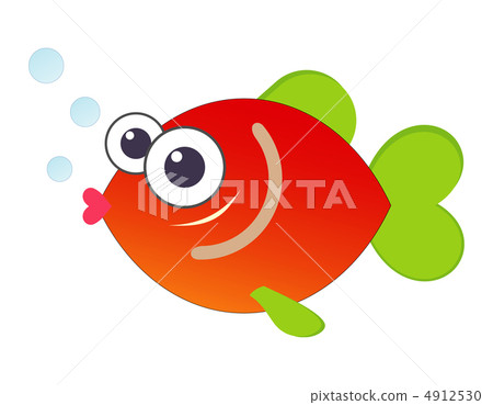 Funny cartoon fish 4912530