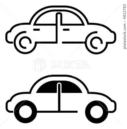 Black car icon Black car icon 4912783