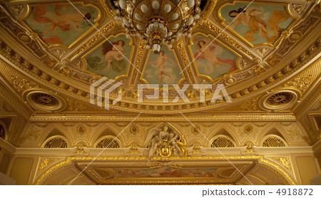 Ceiling of opera theatre of city of Lvov 4918872