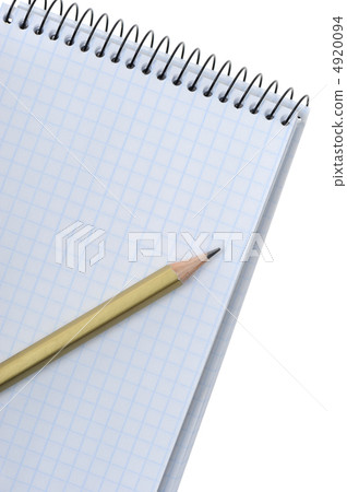 Notebook with pencil 4920094