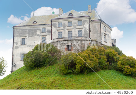 Ancient castle on a hill Ancient castle on a hill 4920260