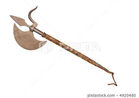 The ancient weapon - a halberd 4920480