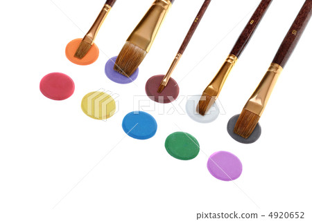 Paintbrush and paint 4920652