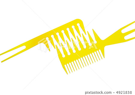 Set multi-coloured transparent combs 4921838