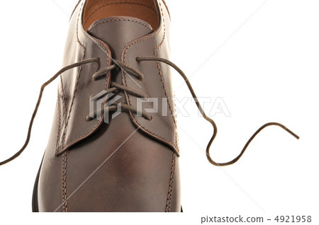 Man's shoes from a brown leather Man's shoes from a brown leather 4921958