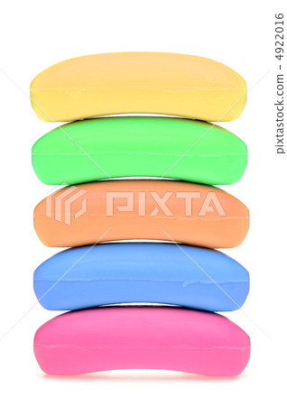Set of slices of soap of different color Set of slices of soap of different color 4922016