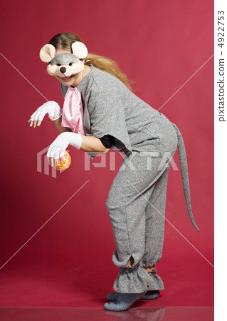 girl in mouse costume 4922753