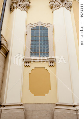 The exterrier of ancient church 4923344