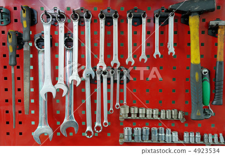 Set of the working tool at the stand 4923534