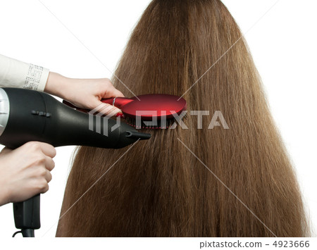 To the girl with long hair stack hairdress 4923666