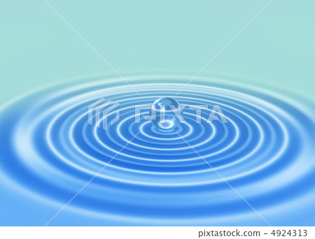 abstract water drop on ripple water background 4924313