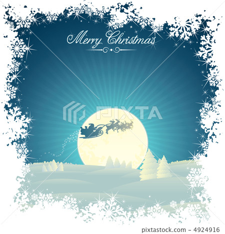 Retro Xmas card Retro Xmas card 4924916