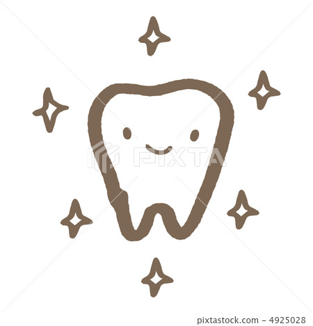 Healthy tooth pen painting 4925028