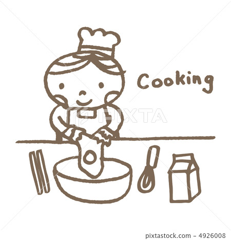 一個男孩做飯 一個男孩做飯 4926008