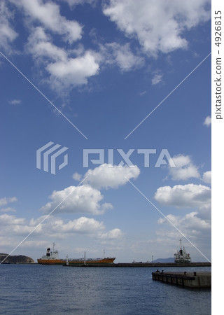Scenery from port harbor of Mokorojima Mokpo 4926815