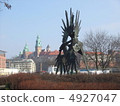波蘭_克拉科夫_瓦維爾城堡和青銅雕像 4927047