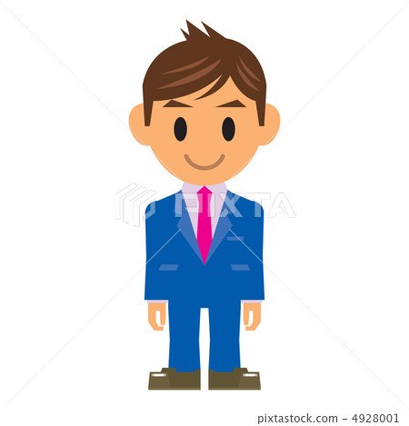 Businessman illustration smile 4928001