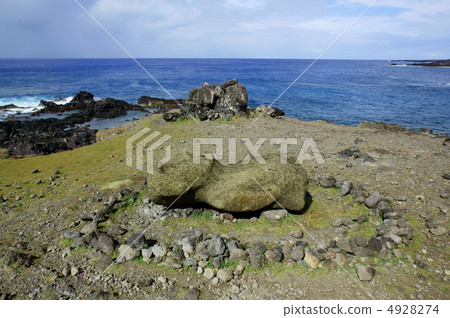 Moai Akahanga Easter Island Moai Akahanga Easter Island 4928274