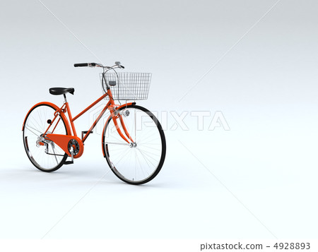 自行車橙色 4928893