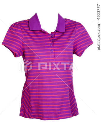 purple striped women's sports shirt 4933777