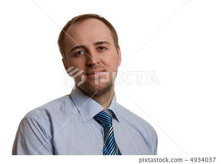 portrait of an unshaven businessman 4934037