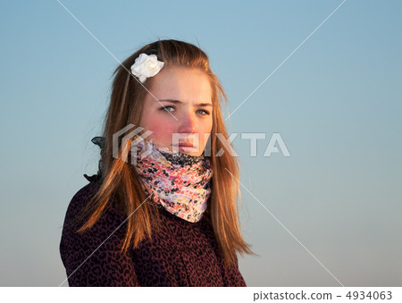 portrait of a beautiful girl portrait of a beautiful girl 4934063