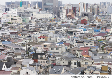 Residential area in Tokyo 4936827