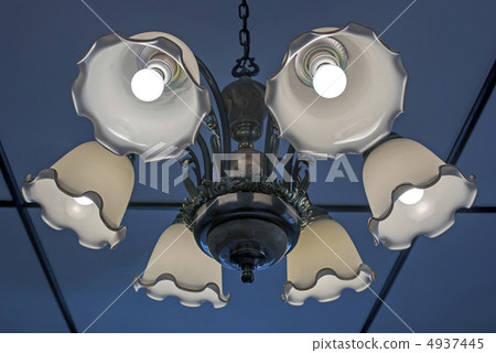 Antique lighting of the Yamate No. 111 building 4937445