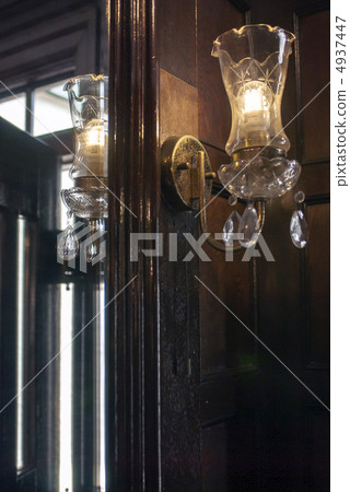 Antique lighting of the Yamate No. 111 building Antique lighting of the Yamate No. 111 building 4937447