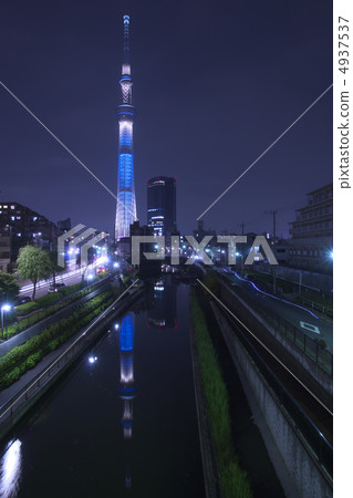 東京天空樹·別緻·倒立的樹 東京天空樹·別緻·倒立的樹 4937537