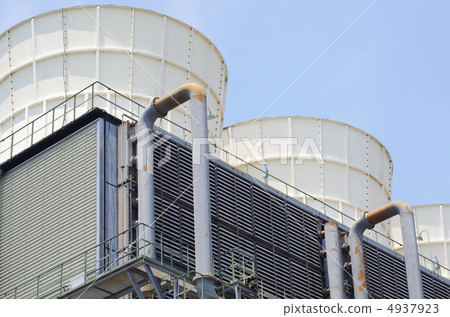 熱電廠冷卻塔 4937923