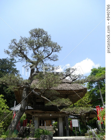 岐阜縣Hayashijiji（Rinshouji）岐阜縣的一座寺廟。 4940766