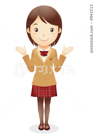 女學生插圖 女學生插圖 4943513