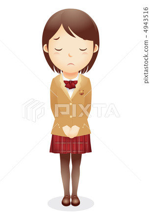 Female student illustration 4943516