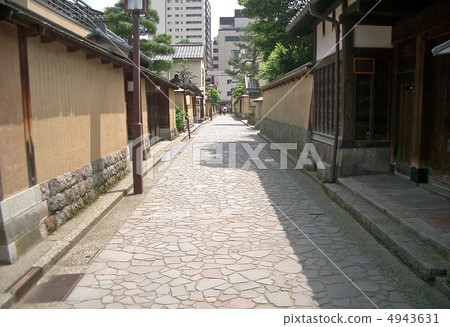 石川縣金澤市長町武士住宅遺址（東側，背後是大谷住宅） 4943631