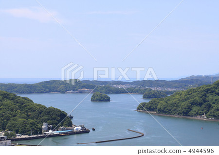 "Urayo Bay" seen from Kochi-shi Gotenkan 4944596