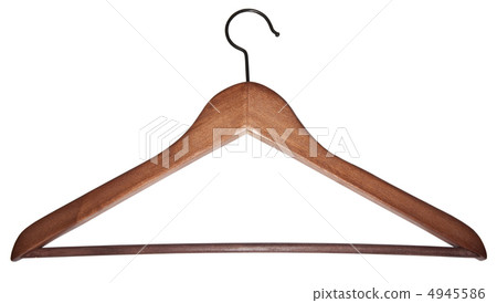 Hanger from dark wood Hanger from dark wood 4945586