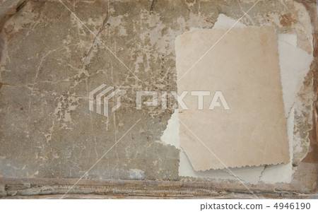 Photo  blank on the old book 4946190