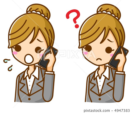 打電話給女商人表達 打電話給女商人表達 4947383