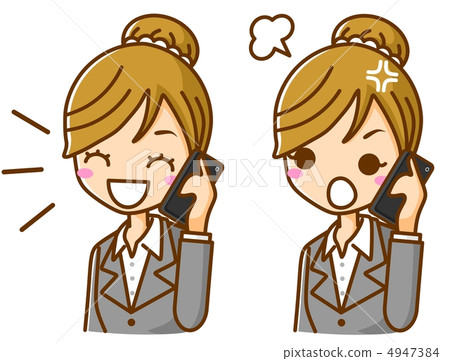 打電話給女商人表達 打電話給女商人表達 4947384